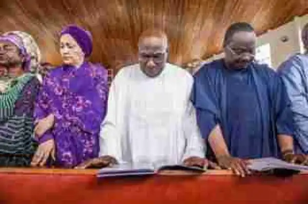 Obasanjo, Amina Mohamned, Governor Ajimobi At Prof Osotimehin